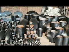 कार्बन स्टील फिटिंग बट वेल्डेड पाइप फिटिंग काला रंग 1.5डी 90डिग्री