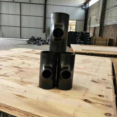 जस्ती कार्बन स्टील टी SCH20-SCH160 थ्रेडेड कनेक्शन आईएसओ 9001 2008 प्रमाणित